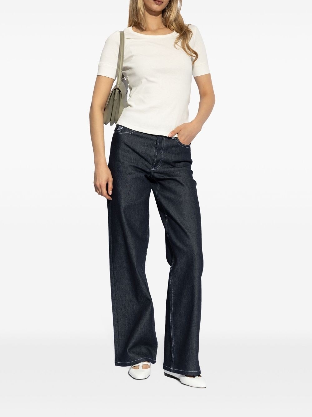 A.P.C. Katie Holmes X Apc Elisabeth Wide Jeans(never wore)